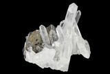 Pyrite, Sphalerite & Quartz Crystal Association - Peru #141831-1